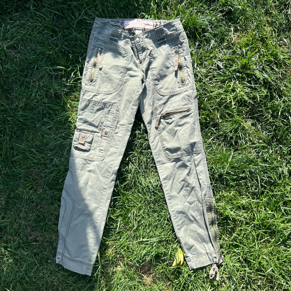 Abercrombie & Fitch Olive Cargo Pants